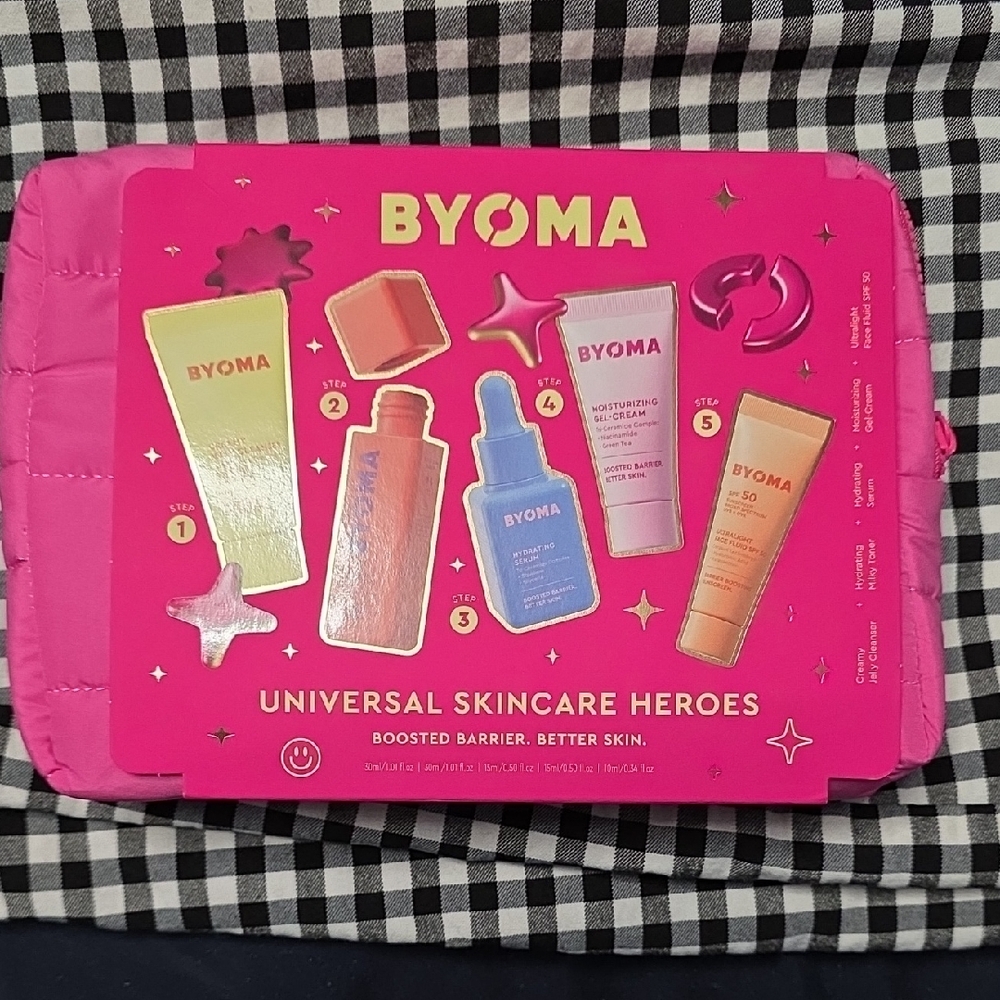 BYOMA Universal Skincare Heroes Set - Pink